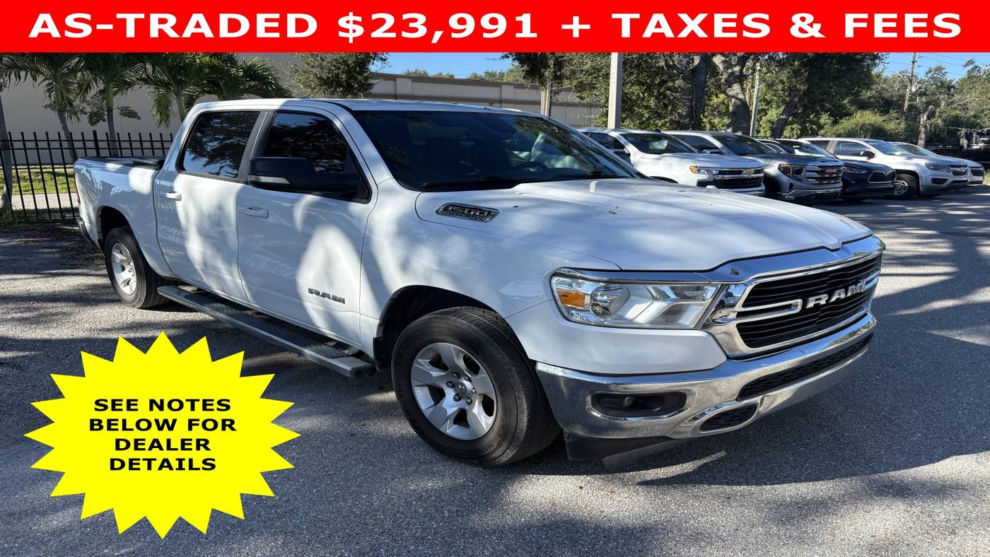 2021 Ram 1500 Big Horn — Pickup Truck — 98,879 mi — Sarasota, FL