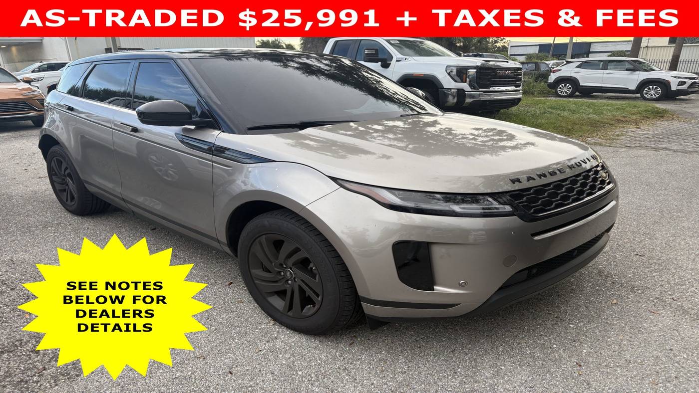 2022 Land Rover Range Rover Evoque S — SUV — 47,400 mi — Sarasota, FL