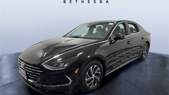 2022 Hyundai Sonata Hybrid Blue — Sedan — 35,789 mi — Bethesda, MD