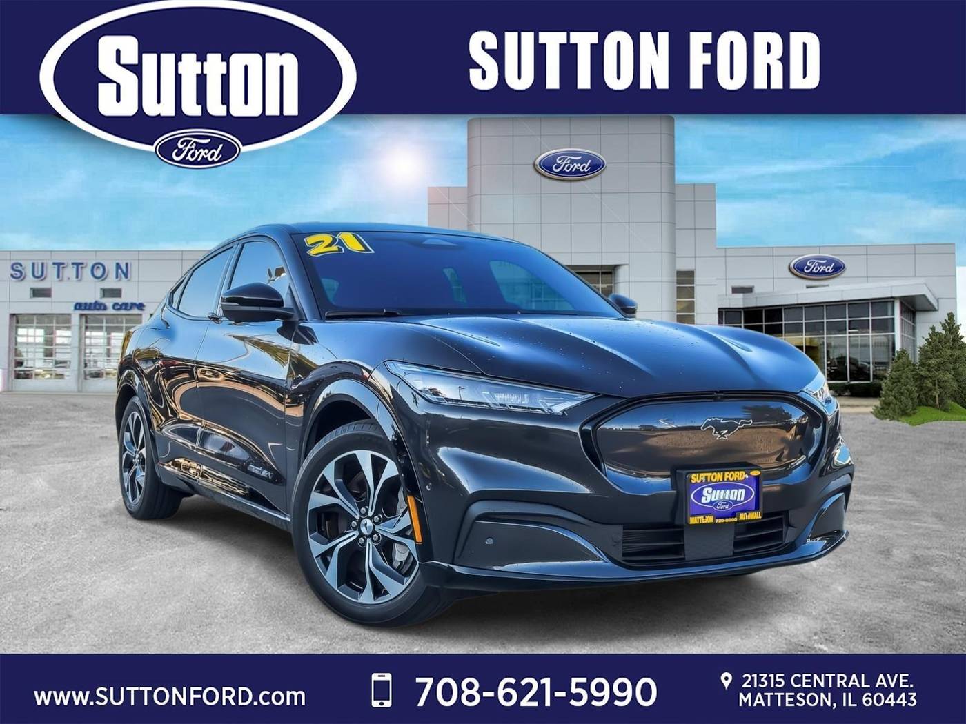 2021 Ford Mustang Mach-E Premium — SUV — 32,157 mi — Matteson, IL