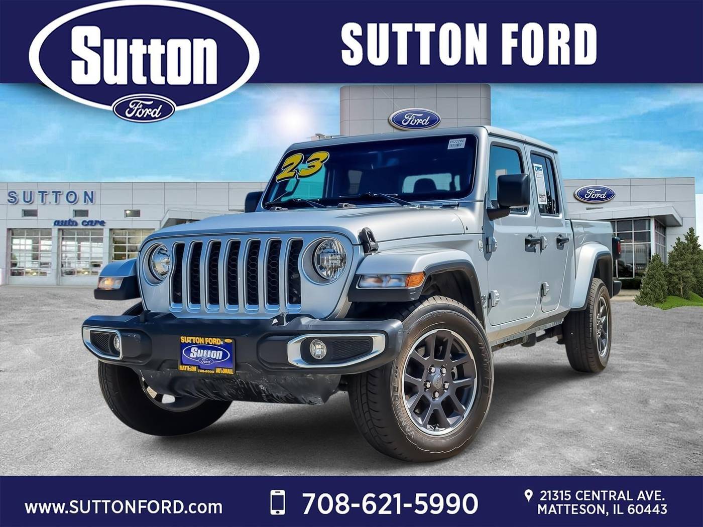 2023 Jeep Gladiator Overland — Pickup Truck — 54,581 mi — Matteson, IL