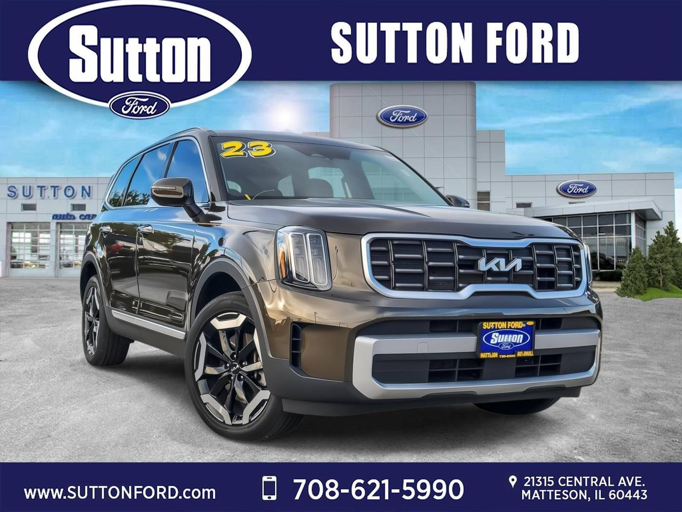 2023 Kia Telluride S — SUV — 47,192 mi — Matteson, IL
