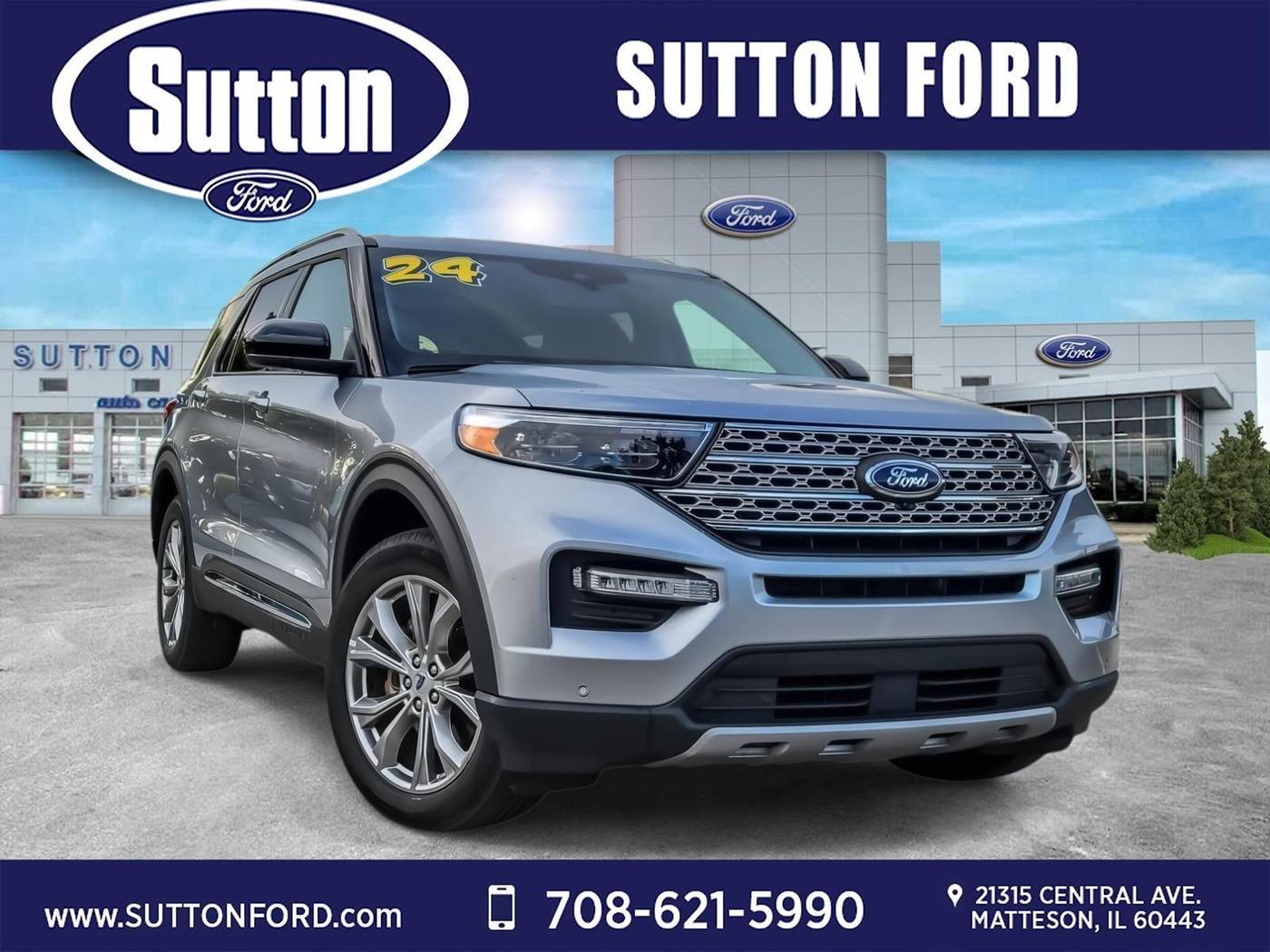 2024 Ford Explorer Limited — SUV — 46,872 mi — Matteson, IL