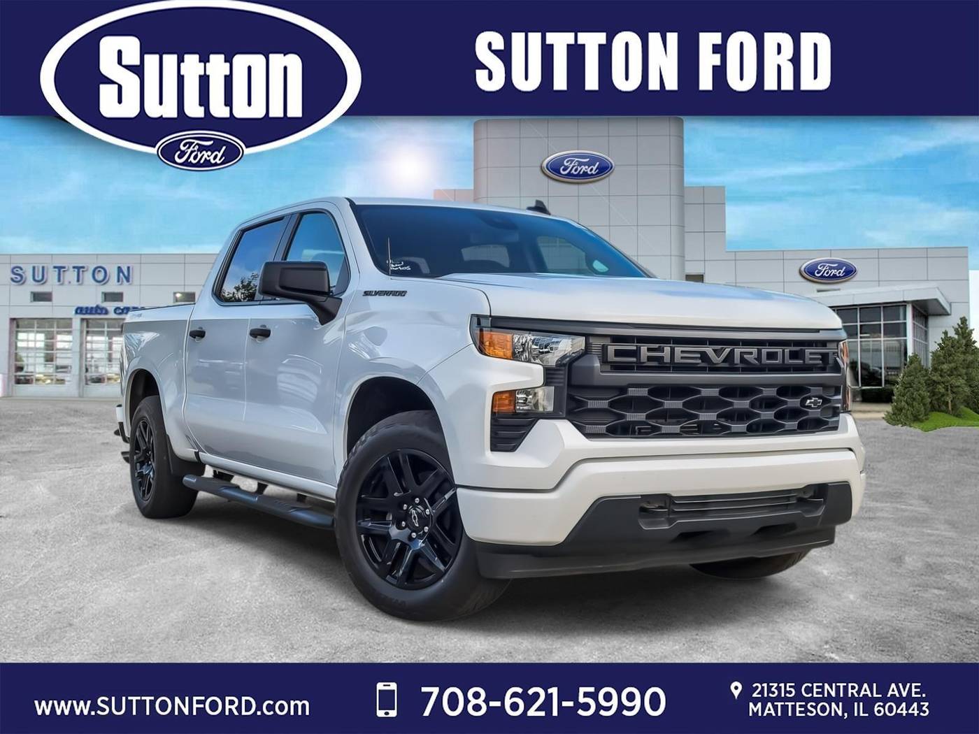 2023 Chevrolet Silverado 1500 Custom — Pickup Truck — 35,261 mi — Matteson, IL