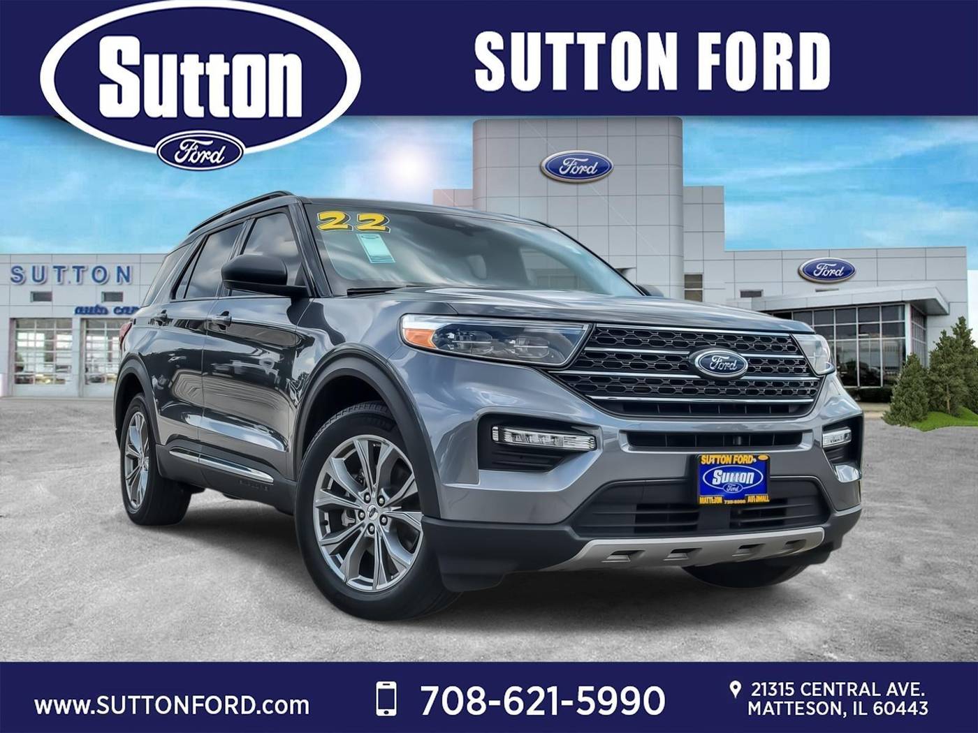 2022 Ford Explorer XLT — SUV — 50,876 mi — Matteson, IL