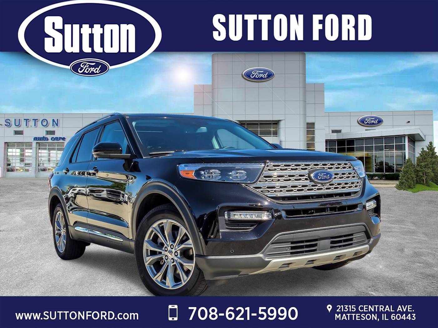 2022 Ford Explorer Limited — SUV — 28,068 mi — Matteson, IL