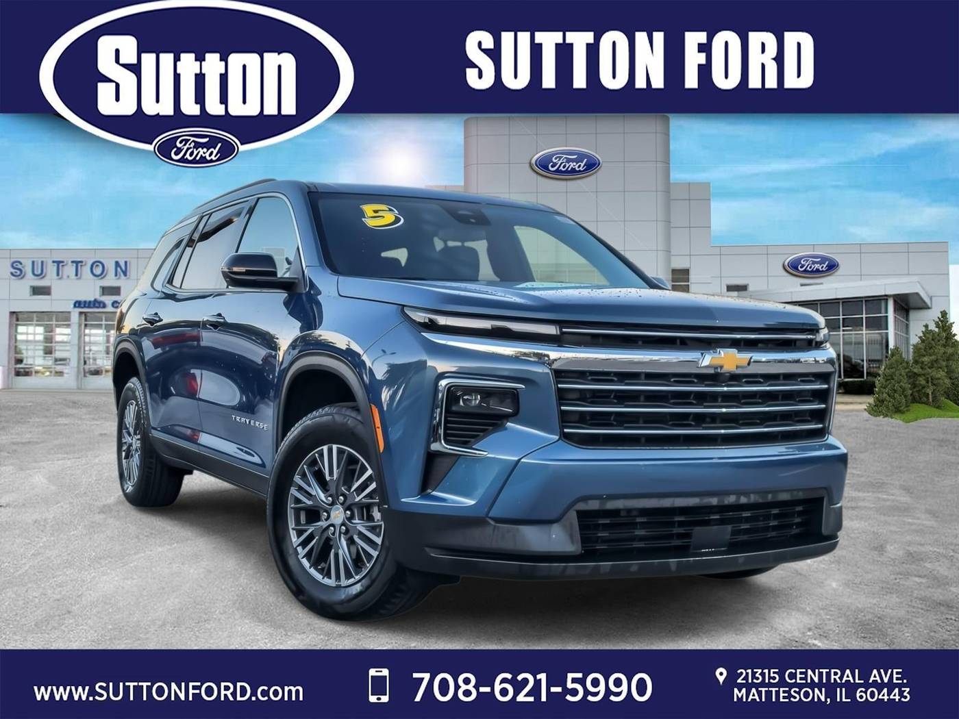 2025 Chevrolet Traverse LT — SUV — 22,270 mi — Matteson, IL
