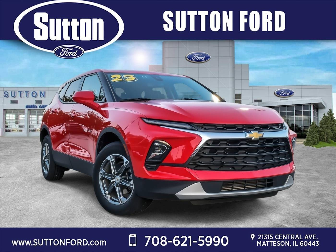 2023 Chevrolet Blazer 2LT — SUV — 70,622 mi — Matteson, IL