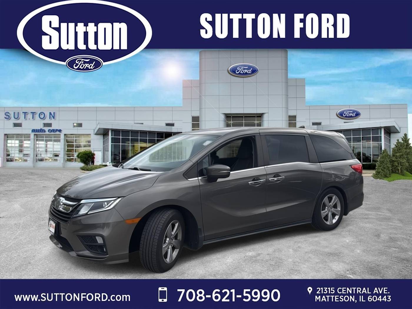 2019 Honda Odyssey EX-L — Minivan — 115,717 mi — Matteson, IL