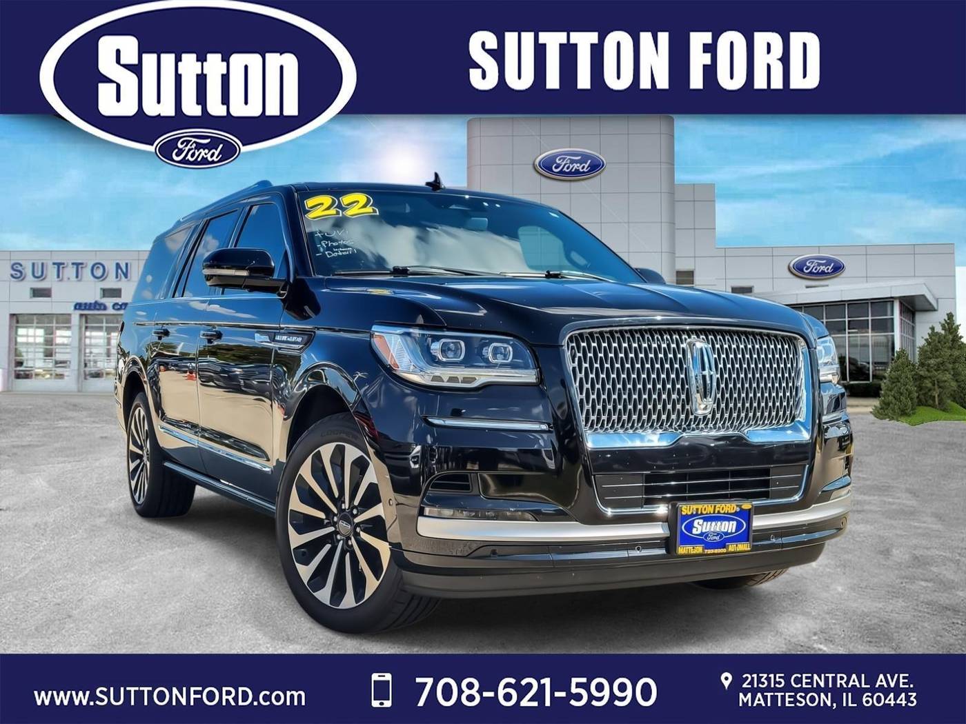 2022 Lincoln Navigator Reserve — SUV — 183,146 mi — Matteson, IL