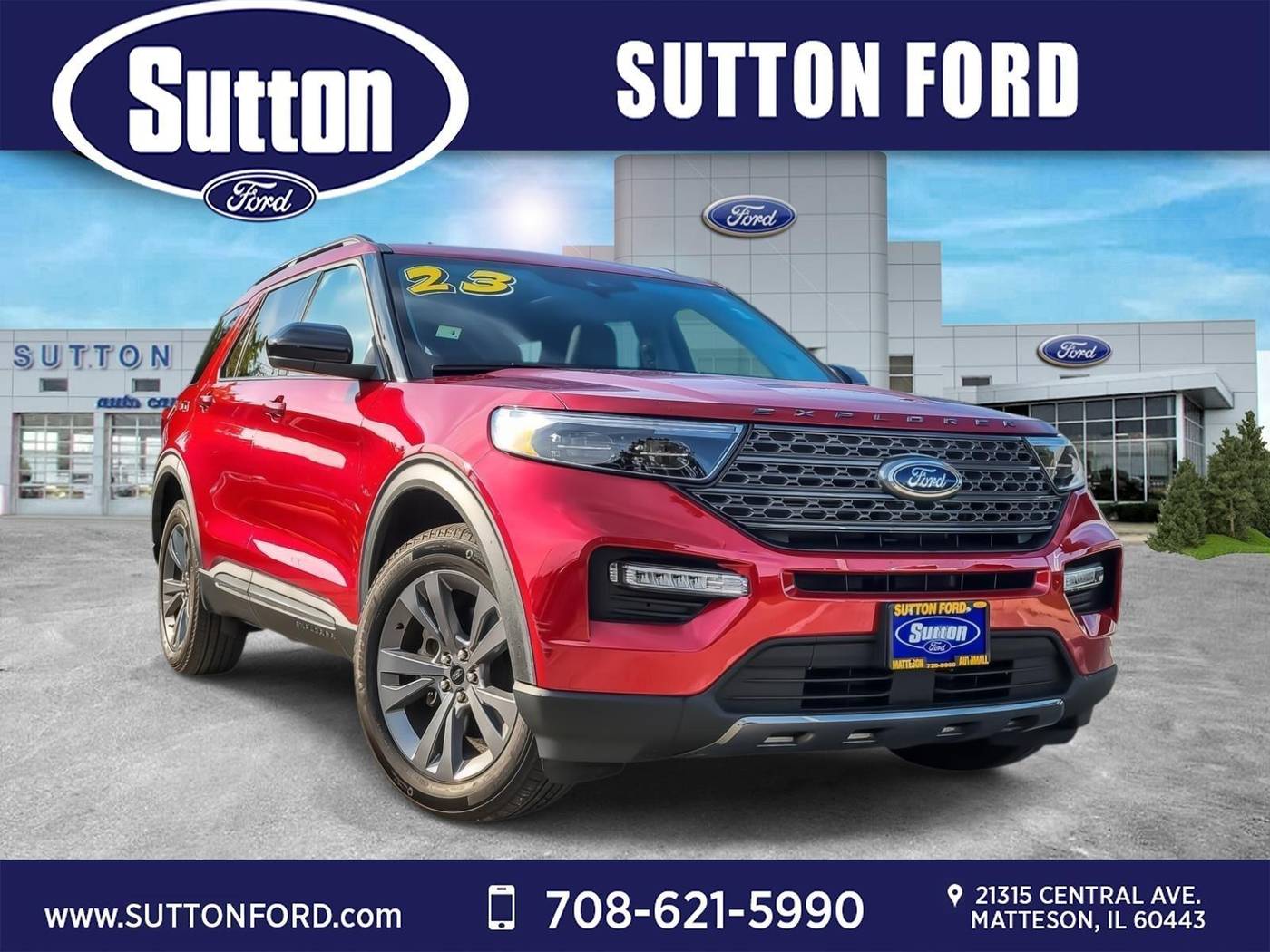 2023 Ford Explorer XLT — SUV — 5,305 mi — Matteson, IL