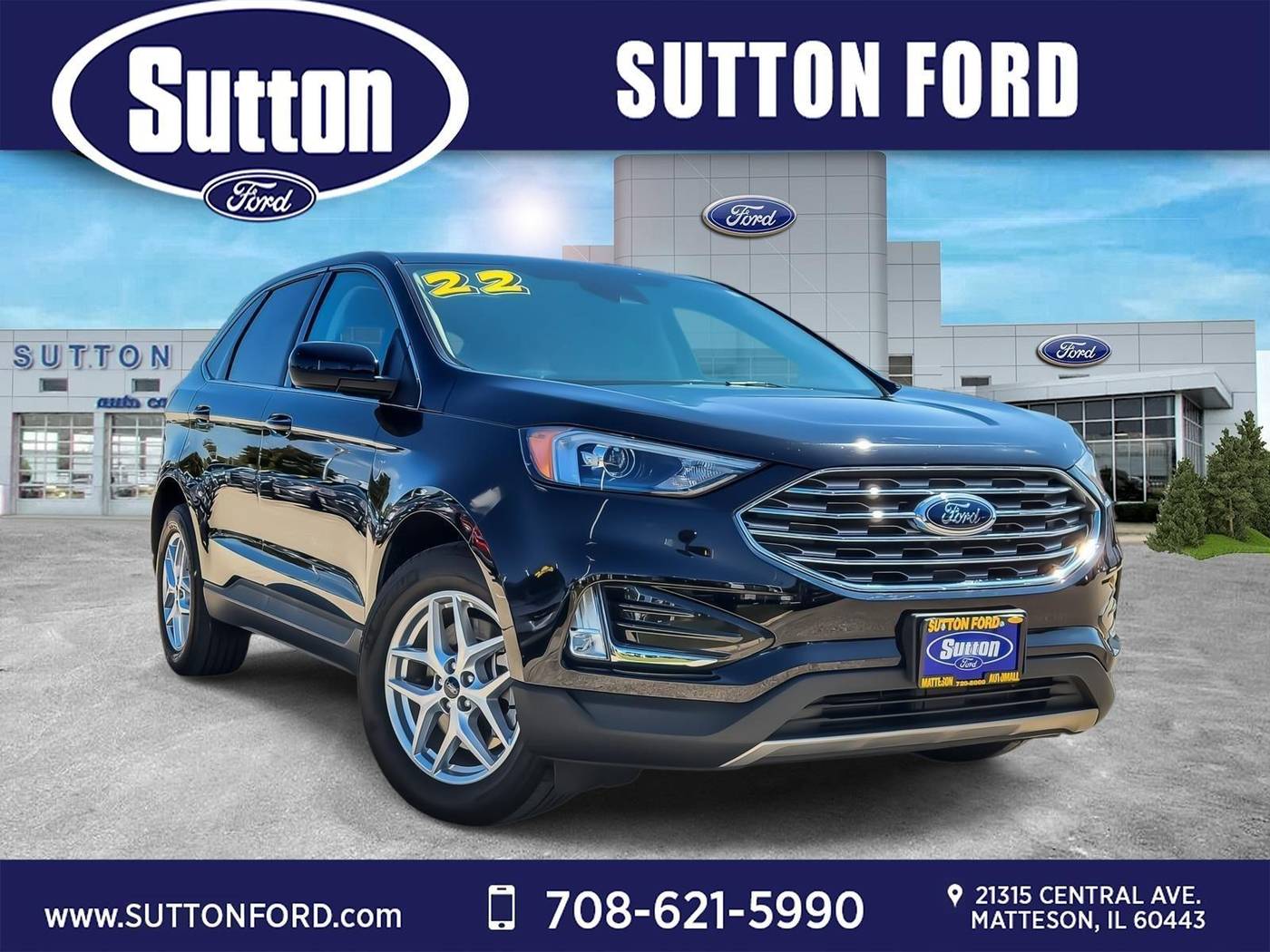 2022 Ford Edge SEL — SUV — 41,691 mi — Matteson, IL