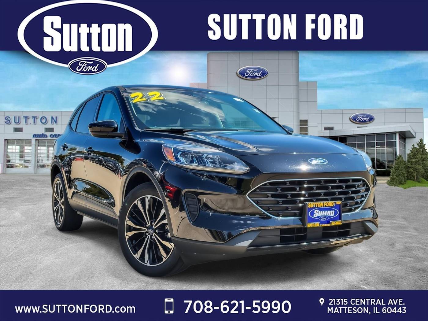 2022 Ford Escape SE Hybrid — SUV — 55,804 mi — Matteson, IL
