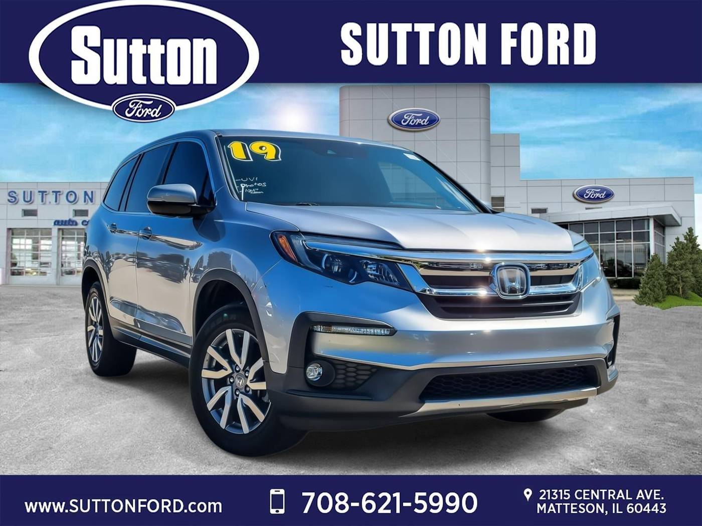 2019 Honda Pilot EX-L — SUV — 110,261 mi — Matteson, IL