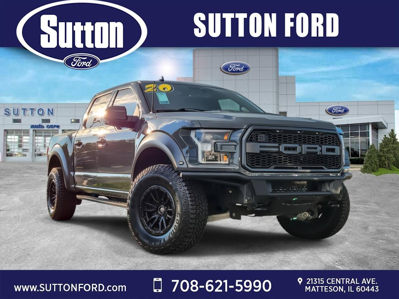 2020 Ford F-150 Raptor — Pickup Truck — 41,036 mi — Matteson, IL