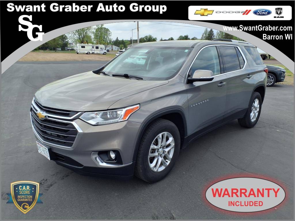 2018 Chevrolet Traverse LT Cloth — SUV — 112,494 mi — Barron, WI