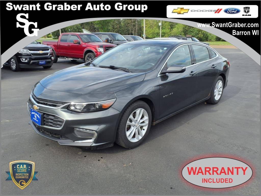 2017 Chevrolet Malibu LT — Sedan — 83,799 mi — Barron, WI