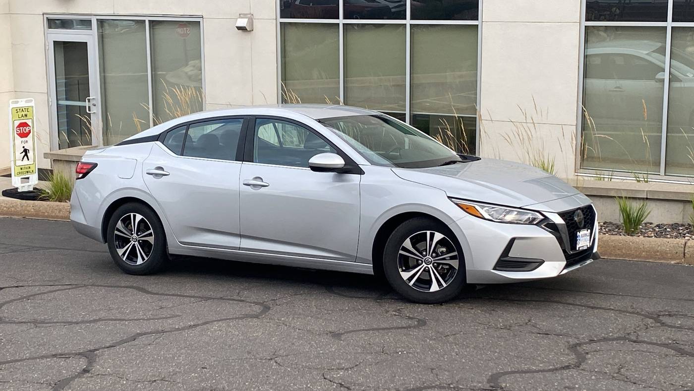 2021 Nissan Sentra SV — Sedan — 77,907 mi — White Bear Lake, MN