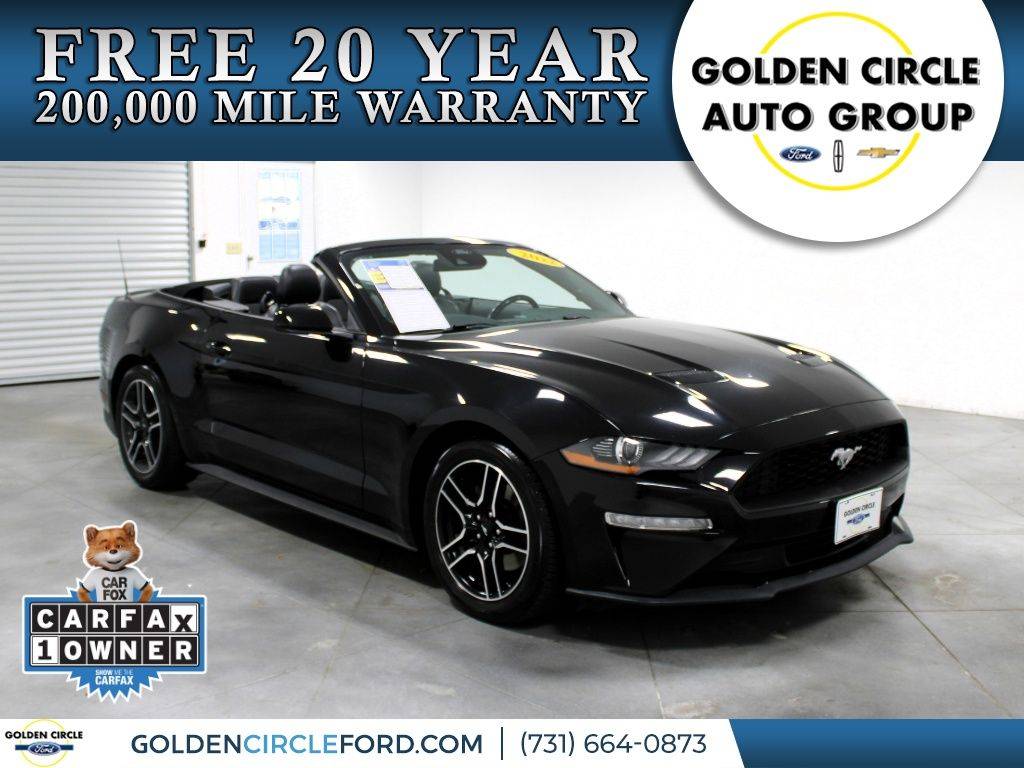 2022 Ford Mustang EcoBoost Premium — Convertible — 60,265 mi — Parsons, TN