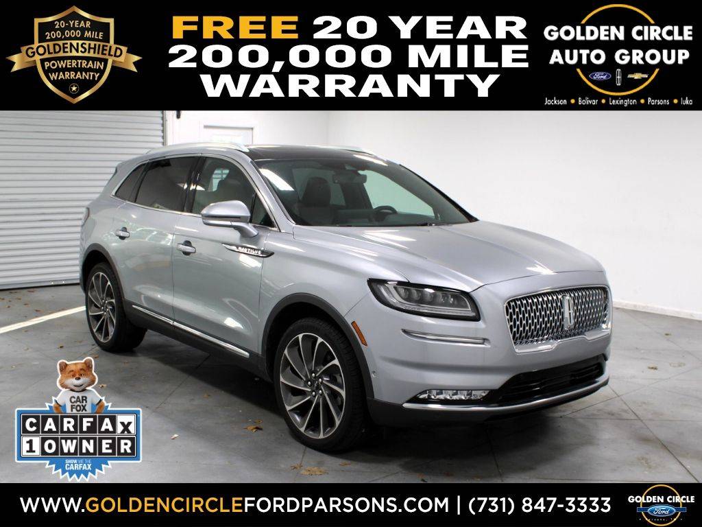 2022 Lincoln Nautilus Reserve — SUV — 63,252 mi — Parsons, TN