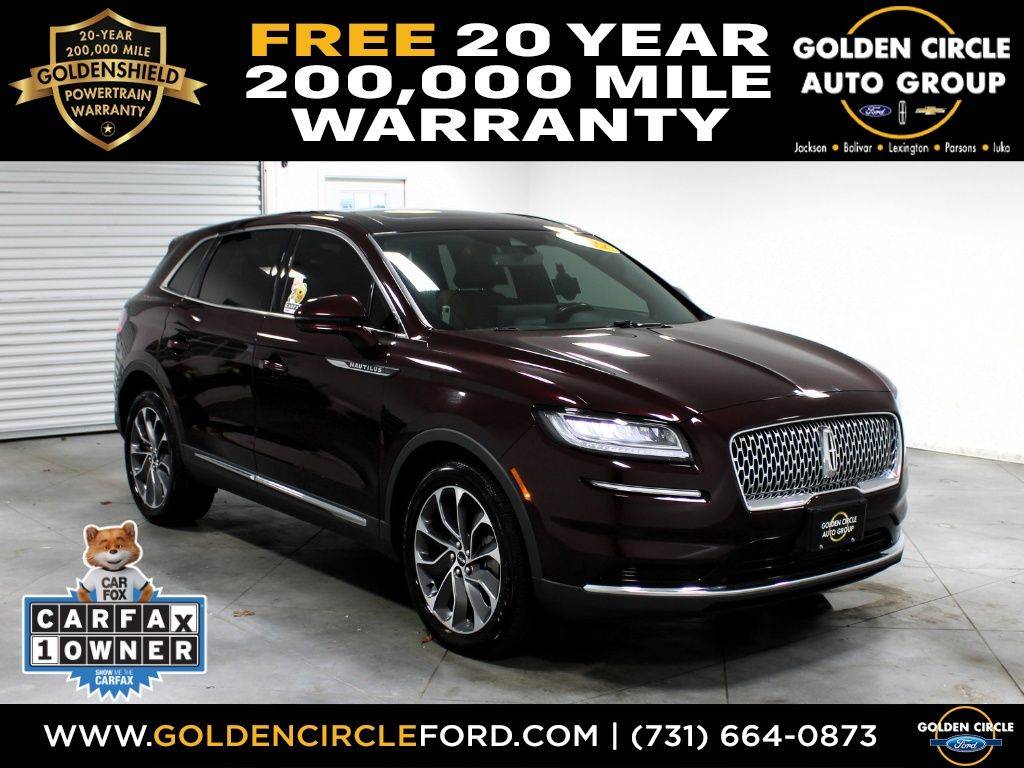 2022 Lincoln Nautilus Reserve — SUV — 68,476 mi — Parsons, TN
