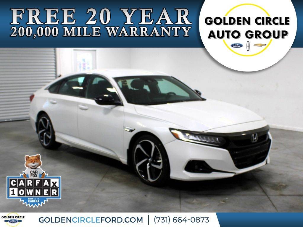 2021 Honda Accord Sport — Sedan — 60,685 mi — Parsons, TN
