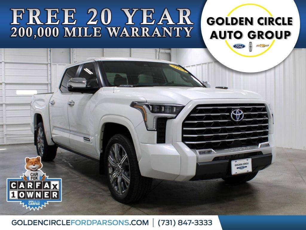2024 Toyota Tundra Hybrid Capstone — Pickup Truck — 13,744 mi — Parsons, TN