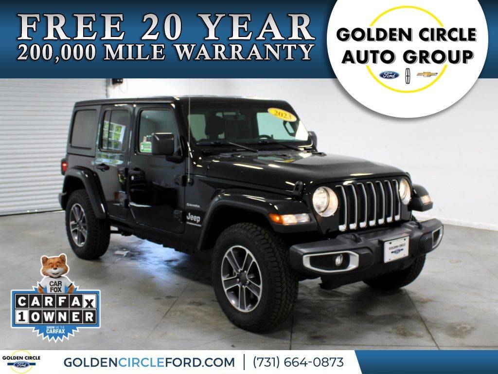 2023 Jeep Wrangler Sahara — SUV — 39,784 mi — Parsons, TN