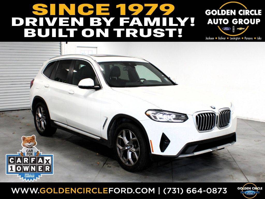 2023 BMW X3 30i — SUV — 62,338 mi — Parsons, TN