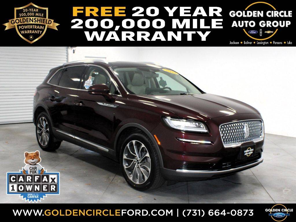 2021 Lincoln Nautilus Reserve — SUV — 56,375 mi — Parsons, TN