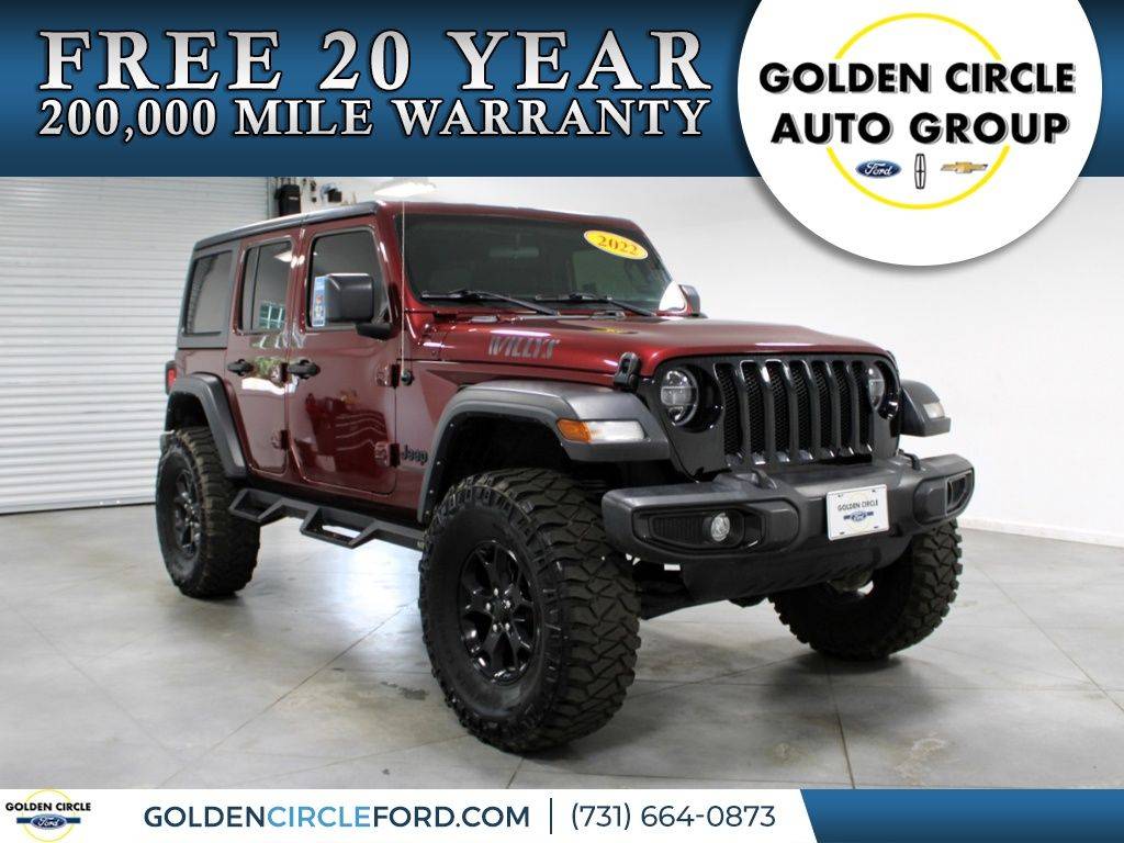 2022 Jeep Wrangler Willys — SUV — 29,046 mi — Parsons, TN