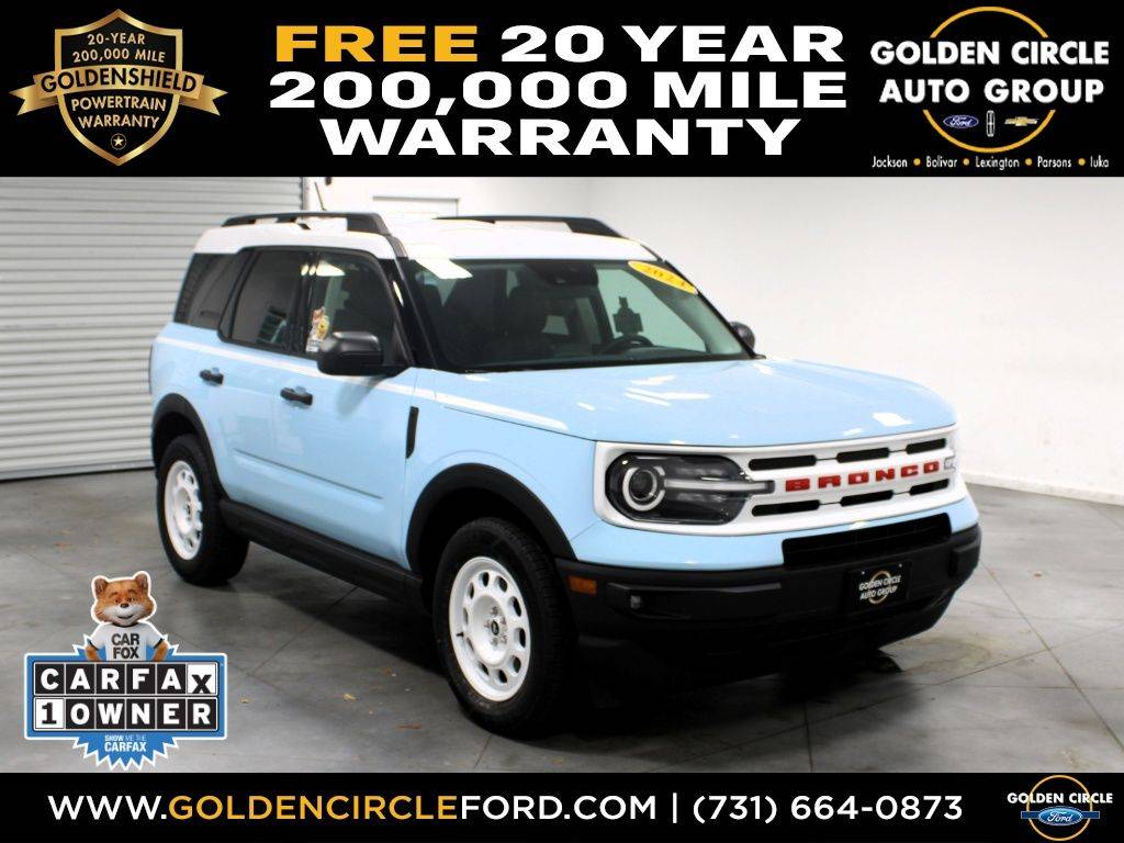 2024 Ford Bronco Sport Heritage — SUV — 44,164 mi — Parsons, TN