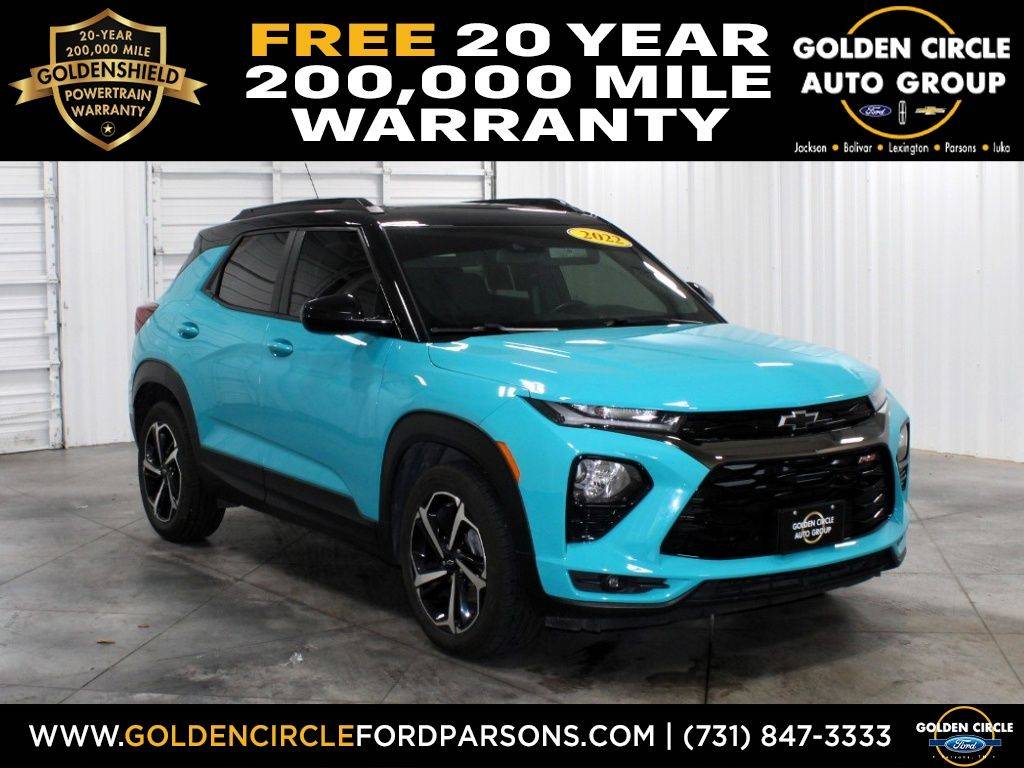 2022 Chevrolet Trailblazer RS — SUV — 53,007 mi — Parsons, TN