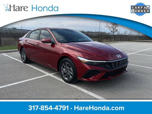 2024 Hyundai Elantra Hybrid Blue — Sedan — 2,621 mi — Avon, IN