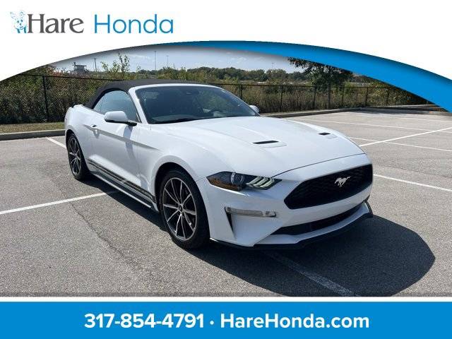 2019 Ford Mustang EcoBoost Premium — Convertible — 49,500 mi — Avon, IN