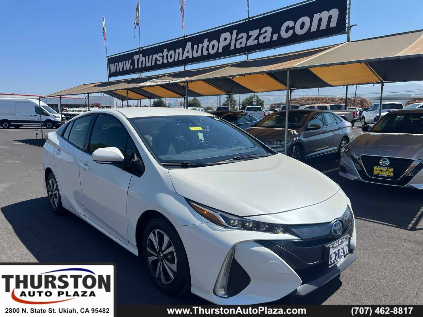 2017 Toyota Prius Prime Premium — Hatchback — 80,200 mi — Ukiah, CA
