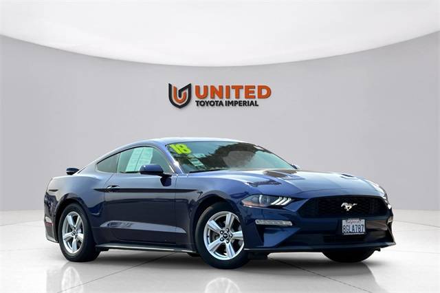 2018 Ford Mustang EcoBoost — Coupe — 54,734 mi — Imperial, CA