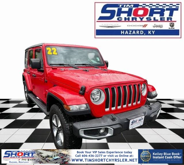 2022 Jeep Wrangler Sahara — SUV — 49,622 mi — Hazard, KY