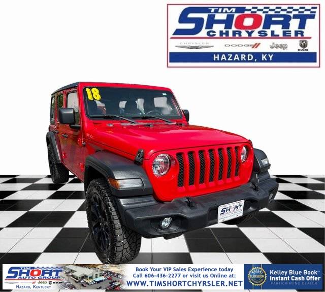 2018 Jeep Wrangler Sport — SUV — 91,299 mi — Hazard, KY