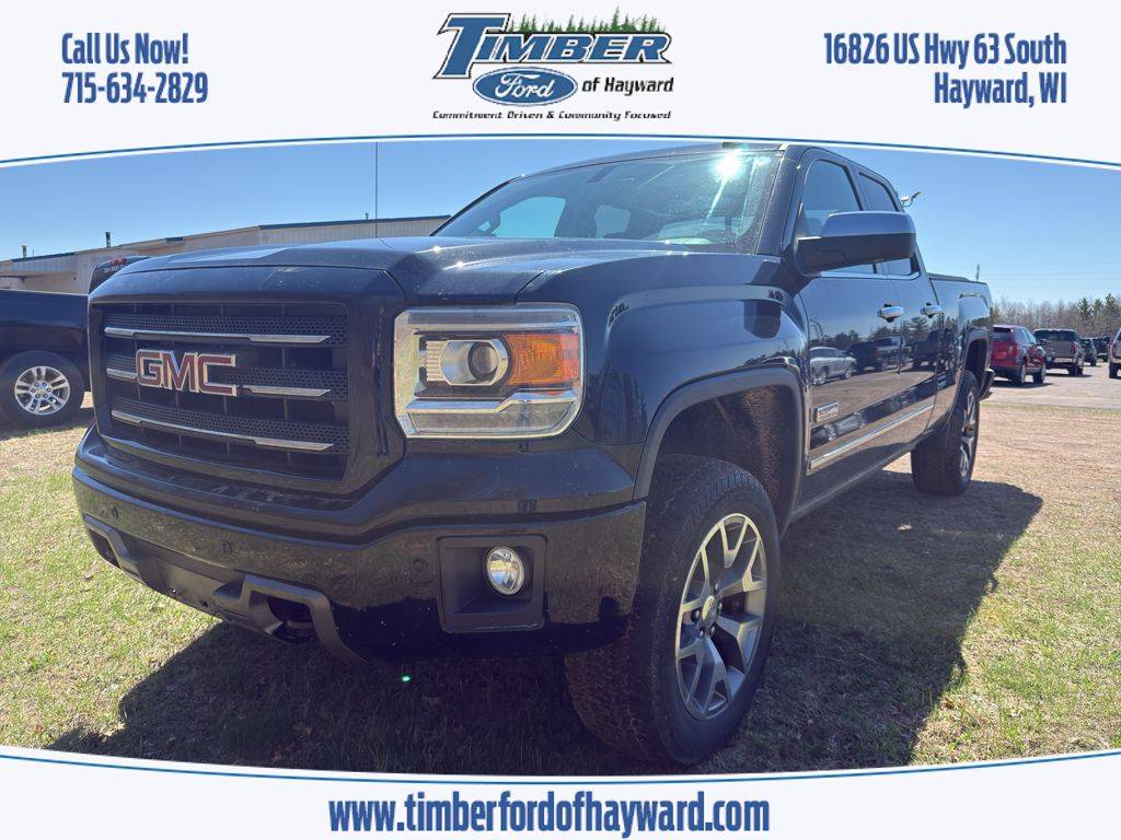 2015 GMC Sierra 1500 SLT — Pickup Truck — 90,383 mi — Hayward, WI