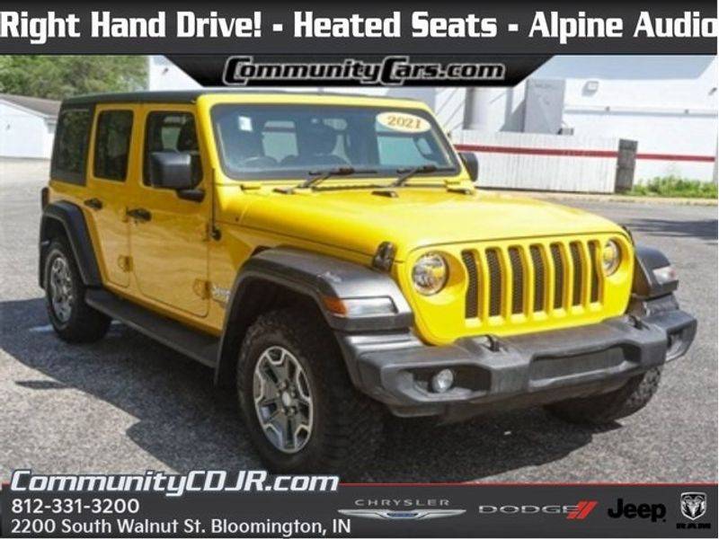 2021 Jeep Wrangler Sport — SUV — 102,950 mi — Bloomington, IN