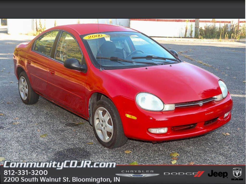 2000 Dodge Neon Highline — Sedan — 33,033 mi — Bloomington, IN