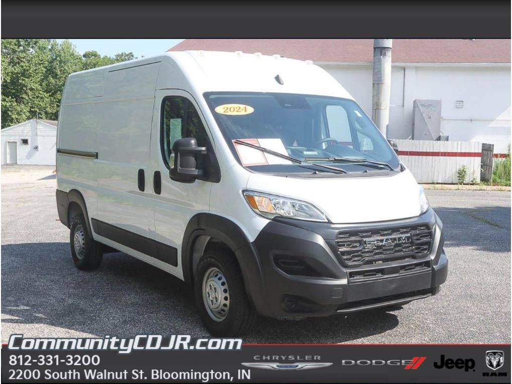 2024 Ram ProMaster Cargo Van Tradesman 1500 — Cargo Van — 1,805 mi — Bloomington, IN