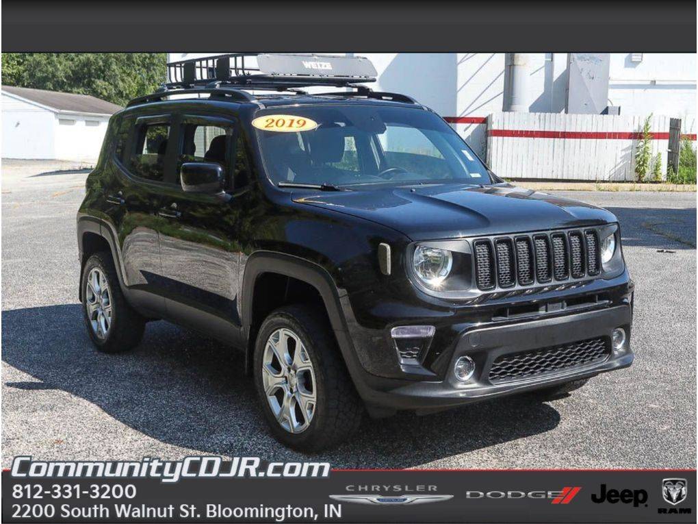 2019 Jeep Renegade Latitude — SUV — 111,227 mi — Bloomington, IN