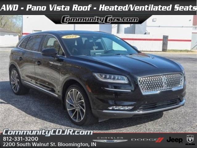 2022 Lincoln Nautilus Reserve — SUV — 20,609 mi — Bloomington, IN
