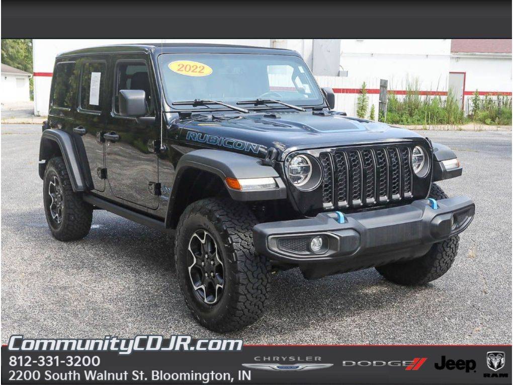 2022 Jeep Wrangler Rubicon 4xe — SUV — 36,357 mi — Bloomington, IN