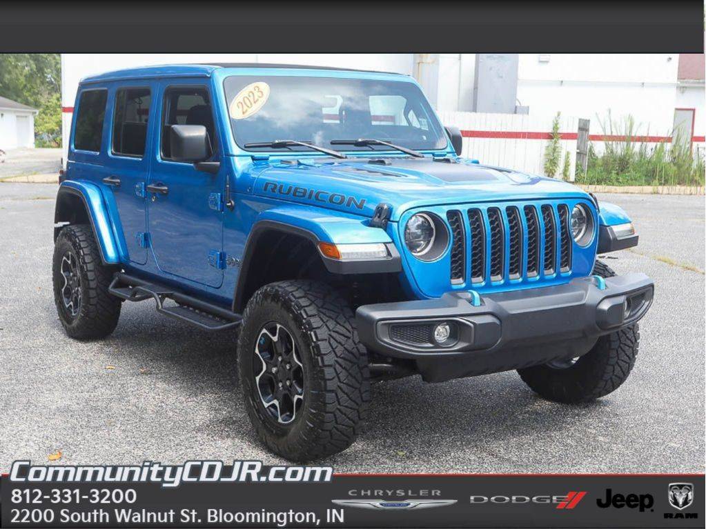 2023 Jeep Wrangler Rubicon 4xe — SUV — 44,975 mi — Bloomington, IN