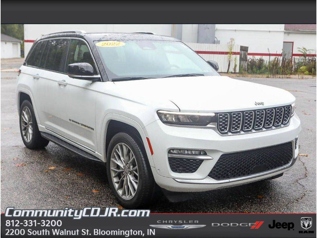 2022 Jeep Grand Cherokee Summit — SUV — 46,257 mi — Bloomington, IN