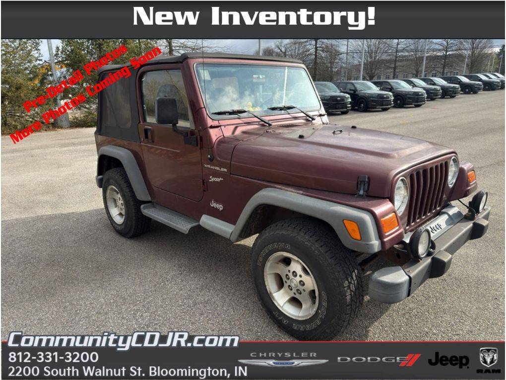 2002 Jeep Wrangler Sport