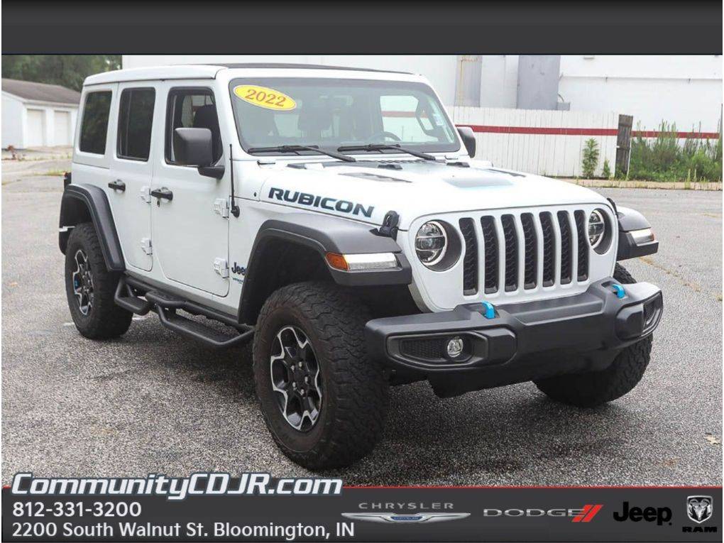 2022 Jeep Wrangler Rubicon 4xe — SUV — 30,553 mi — Bloomington, IN